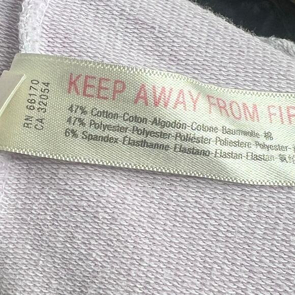 FREE PEOPLE FP MOVEMENT Sunny Skinny Sweatpants Elastic Waist Lavender Womens M - Picture 10 of 13